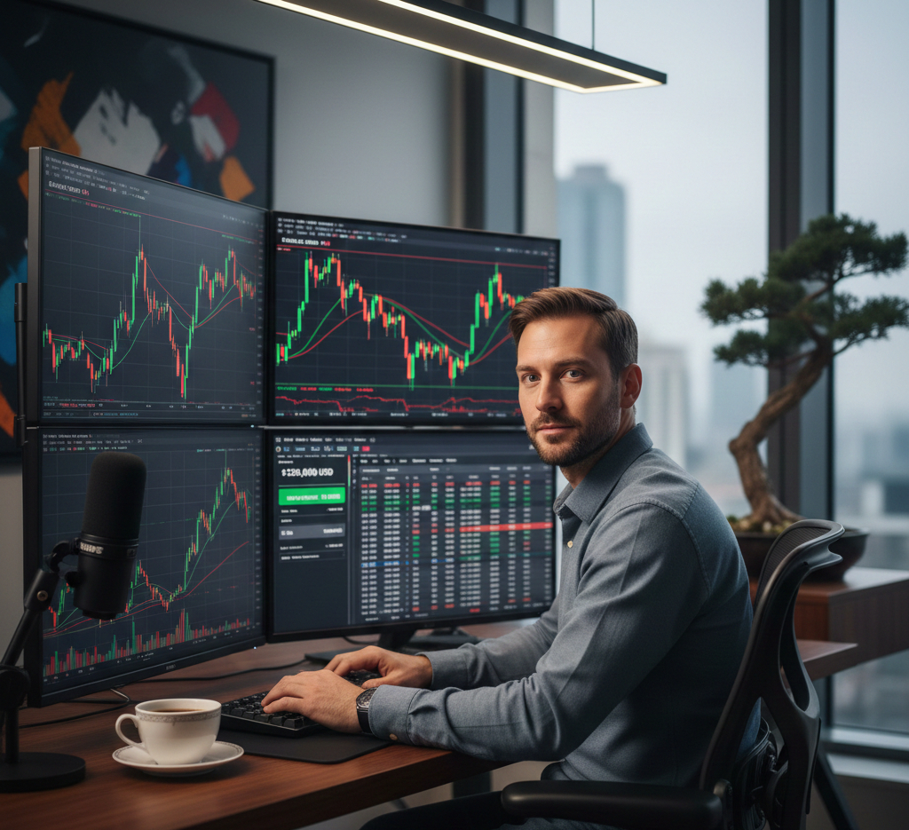 un trader qui trade en fond propre