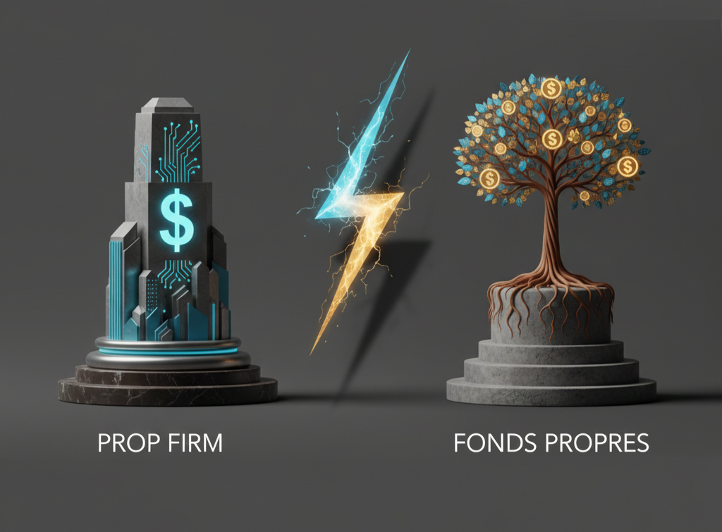 verdict fianl sur le choix entre prop firm et fond propre